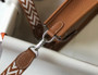 Hermès Evelyne 18 Togo Leather Shoulder Mini Bag Silver Light Brown - Default Title - View 4