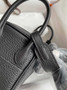 Hermes Lindy Mini Bag Black Togo Leather Gold Hardware H8636 - Default Title - View 6