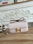 Hermès Constance bag in Light Pink Epsom leather H382653 - Gold - View 2