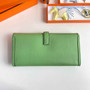 Hermes Wallet Clutch Swift Leather 29cm In Light Green - Default Title - View 3
