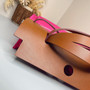 Hermès Herbag Zip 31 hobnailed bag h085131 brown plum - Default Title - View 9