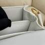 Hermès Mini Roulis Bag White Evercolor Gold Hardware H50308 - Default Title - View 9