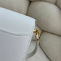 Hermès Mini Roulis Bag White Evercolor Gold Hardware H50308 - Default Title - View 6