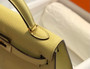 Hermes Kelly Mini II Bag Light Yellow Epsom with Gold Hardware 19 - Default Title - View 6