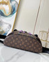 Louis Vuitton M46272 Christopher Backpack MM Monogram Canvas Purple - 38 x 44 x 21 cm / Purple - View 4