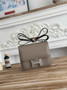 Hermes Constance Epsom Leather 19cm Gray Silver H082204 - Default Title - View 1