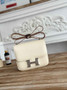 Hermes Constance Epsom Leather 19cm Beige Silver H082202 - Default Title - View 1