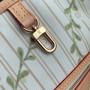 Louis Vuitton Neverfull MM Bag, M29483 Nude Rose Coated Canvas