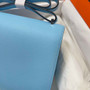 Hermes Constance Bag Blue Epsom Leather Silver H2525 - Default Title - View 5