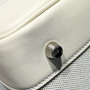 Hermès Birkin Bag 30cm White Swift Leather Canvas Silver Hardware - Default Title - View 7