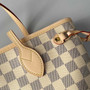 Louis Vuitton Neverfull PM Bag N41362 Damier Azur Canvas Beige - Default Title - View 7