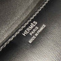 Hermes Constance Box Black Leather Silver hardware H282681 - Default Title - View 5