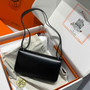 Hermes Constance Box Black Leather Silver hardware H282681 - Default Title - View 2