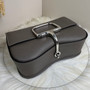 Hermès Della Cavalleria Elan Bag in Dark Gray Epsom Calfskin Silver Hardware - Default Title - View 8