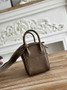 Hermes Lindy Mini Bag Togo Leather Gray Silver H68603 - Default Title - View 2