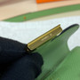 Hermes Constance Slim Wallet Green Epsom Leather Gold H082062 - Default Title - View 7