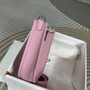 Hermes Evelyne III 17 Togo Light Purple Leather Bag Silver H5660 - Default Title - View 3