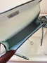 Hermès Kelly II Sellier Mini 2024 Light Blue Goatskins Leather Silver - Default Title - View 7