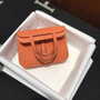 Hermes Mini Halzan 22 Bag Orange Swift Leather H082134 - Default Title - View 2