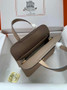 Hermes Halzan 25 Bag Khaki Togo Leather Gold H082170 - Default Title - View 8