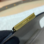 Hermes Constance Slim Wallet Gray Epsom Leather Gold H082066 - Default Title - View 8