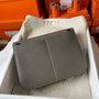 Hermes Halzan 25 Bag Togo Leather Gold H082180 - Default Title - View 6