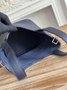 Hermès Picotin Lock 18 pocket bag Togo Leather H935100 navy blue - silver - View 7