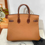 Hermès Birkin Bag Camel Crocodile Togo Gold Hardware H8608 - W25×H20×D13cm - View 4
