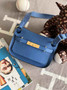 Hermes Jypsiere mini bag Blue Swift Leather Gold H25620 - Default Title - View 1