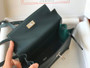 Hermès Kelly Danse II dark green Evercolor leather with Silver - Default Title - View 9
