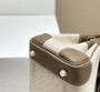 Hermès Birkin Bag 30cm Gray Swift Leather Canvas Gold Hardware - Default Title - View 7