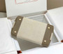 Hermès Birkin Bag 30cm Gray Swift Leather Canvas Gold Hardware - Default Title - View 5