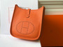 Hermès Evelyne III 29 Bag Taurillon Clemence Orange - Default Title - View 1