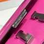 Hermes Constance Box Epsom Leather Plum Silver H082687 - Default Title - View 7
