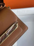 Hermès Mini Roulis Bag Brown Evercolor Gold Hardware H50319 - Default Title - View 4
