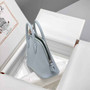 Hermes Bolide 1923 Bag 25 in Blue Epsom Calfskin Silver Hardware - Default Title - View 4