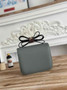 Hermes Constance Epsom Leather 19cm Green Silver H082206 - Default Title - View 3
