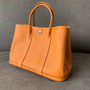 Hermes Garden Party 30 bag Epsom leather Orange - Default Title - View 2