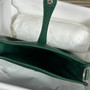 Hermes Evelyne III 17 Togo Green Leather Bag Silver H5661 - Default Title - View 6