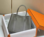 Hermes Garden Party 36 bag Dark Gray Togo leather - Default Title - View 2