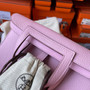 Hermes Halzan 25 Bag Togo Leather Gold H082184 - Default Title - View 7