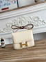 Hermes Constance Epsom Leather 19cm Beige Gold H082203 - Default Title - View 1