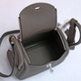 Hermes Lindy Mini Bag Dark Gray Togo Leather Silver Hardware H8600 - Default Title - View 5