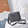 Hermès Sac Dépêche 21 – Dark Gray Epsom Calfskin Leather Bag - Default Title - View 3