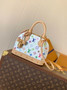 LV x TM Alma BB M24645 Multicolored Monogram canvas Gold Hardware