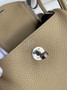 Hermes Lindy Mini Bag Apricot Togo Leather Silver Hardware H8619 - Default Title - View 8