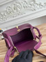 Hermes Lindy Mini Bag Togo Leather Purple Gold H68613 - Default Title - View 9