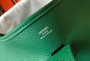 Hermès Evelyne III 29 Taurillon Clemence Shoulder Bag Green Silver - Default Title - View 6