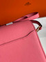 Hermès Mini Roulis Bag Pink Evercolor Gold Hardware H50304 - Default Title - View 5
