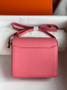 Hermès Mini Roulis Bag Pink Evercolor Gold Hardware H50304 - Default Title - View 2